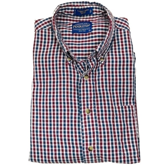 Pendleton Cotton Check Button Down Shirt - Picture 1 of 6